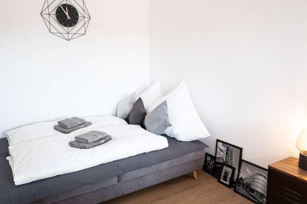 Luxus-Apartment In Leipzig Mit Privat-Parkplatz Bagian luar foto