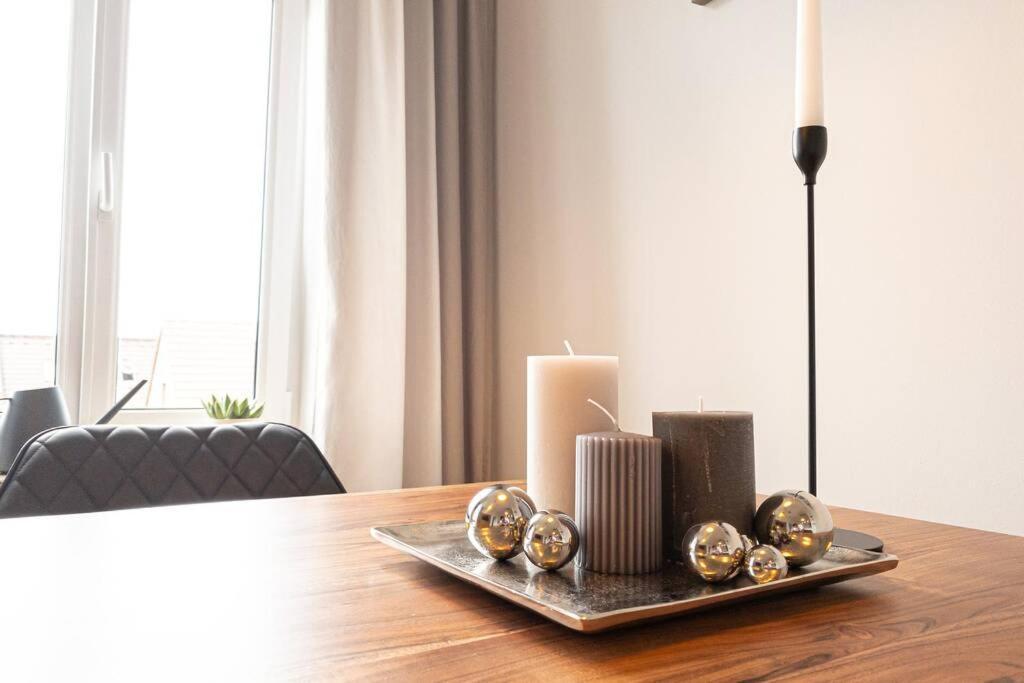 Luxus-Apartment In Leipzig Mit Privat-Parkplatz Bagian luar foto
